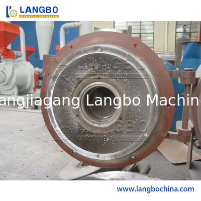 Máquina trituradora pulverizadora para reciclaje de plástico PVC para tuberías, paneles y perfiles