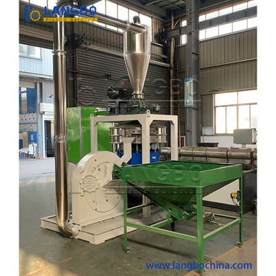 Producto de desecho de perfiles de tuberías de plástico Pulverizador Milling Machine