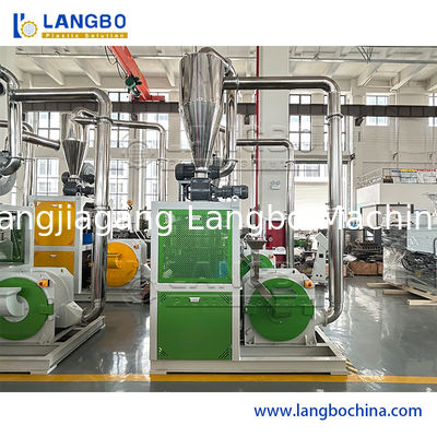 Molino de plástico PVC de alta eficiencia con pulverizador de disco