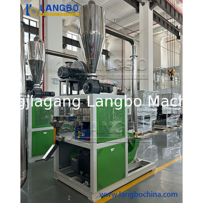 Máquina de rectificación de pellets para raspaduras de HDPE LDPE Máquina de pulverización de tubos de PVC para el reciclaje