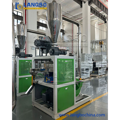 Producto de desecho de perfiles de tuberías de plástico Pulverizador Milling Machine