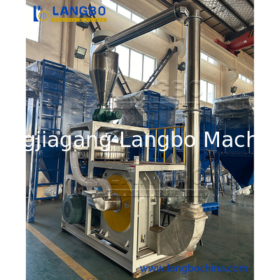 Automatic Recycling PVC Plastic Powder Turbo Mill Pulverizer Grinding Machine