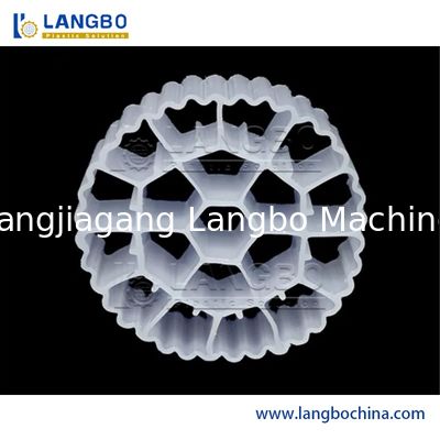 Línea de producción de perfiles de medios acuáticos Mbbr, extrusora Mbbr