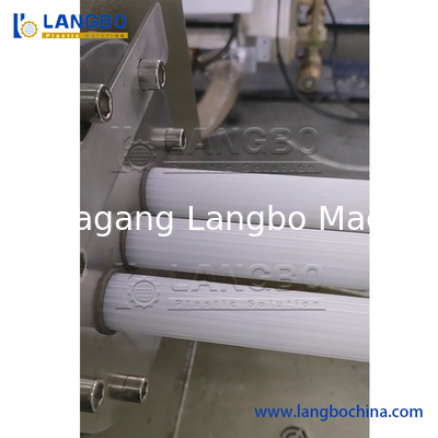 Máquina para fabricar filtros de medios MBBR Línea de producción de portadores de biopelículas MBBR