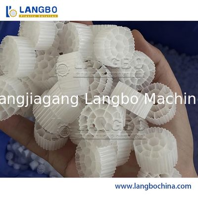 Máquina de fabricación de Mbbr Línea de producción de medios Mbbr Máquina de filtro de medios