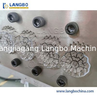 Línea de equipos de extrusión para la fabricación de portadores de biopelículas de biochip MBBR de plástico