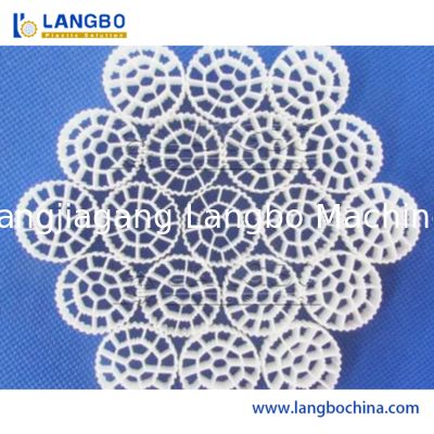 Máquina de extrusión para la fabricación de portadores de biopelículas MBBR de PEAD