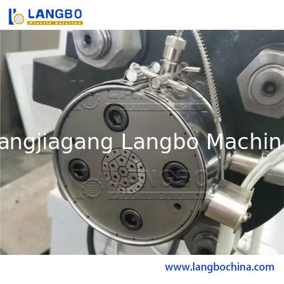 Máquina de extrusión para la fabricación de portadores de biopelículas MBBR de PEAD