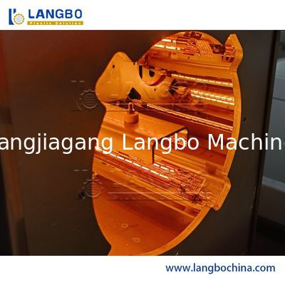 Single Screw Extruder Plastic Pipe R U Rentangle Square Shape Mould Belling Machine PVC Tube Expanding Socket Machine