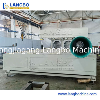 Pipe Diameter 16-630mm Large Diameter U Type Belling Machine With Single Screw Extruder