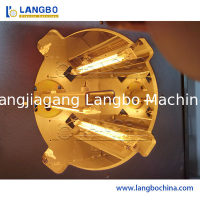 Máquina de Belling del tubo del Pvc sistema interno del PLC del diámetro del tubo de 16 - de 250m m