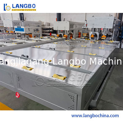 Máquina de Belling del tubo del Pvc sistema interno del PLC del diámetro del tubo de 16 - de 250m m