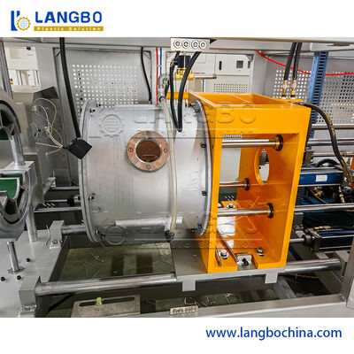 Zócalo plástico 800kg/H del tubo del PVC del tubo de la máquina automática de Belling