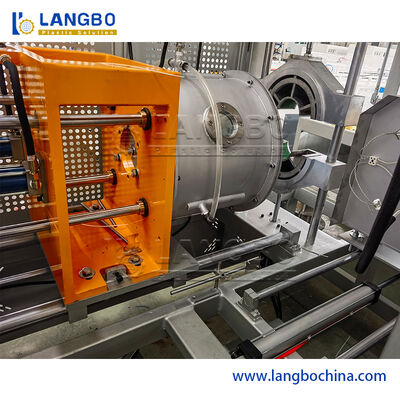 Máquina de agitar tubos de PVC de 16 a 50 mm con control de pantalla táctil y extrusora de tornillo único