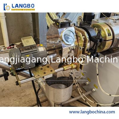 Granulador gemelo cónico de Masterbatch del llenador del extrusor de tornillo del gran funcionamiento