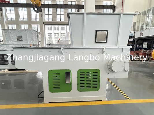 Trituradora de tuberías de plástico de residuos de fábrica para PP / PE / HDPE / LDPE / PVC