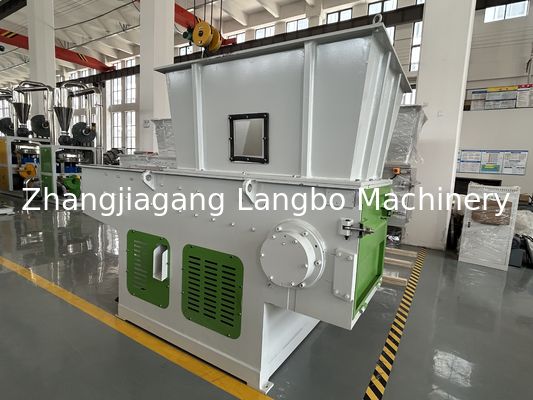 Trituradora de tuberías de plástico de residuos de fábrica para PP / PE / HDPE / LDPE / PVC