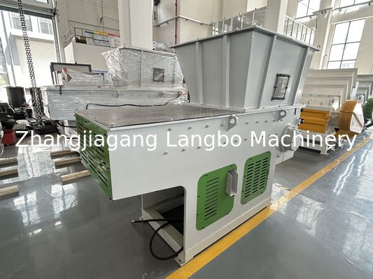 Trituradora de tuberías de plástico de residuos de fábrica para PP / PE / HDPE / LDPE / PVC