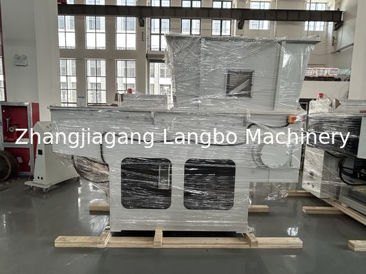 Trituradora de tuberías de plástico de residuos de fábrica para PP / PE / HDPE / LDPE / PVC