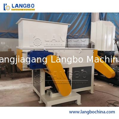 Trituradora automática de reciclaje de plástico residual, máquina trituradora de botellas PET