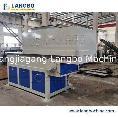 Trituradora automática de reciclaje de plástico residual, máquina trituradora de botellas PET