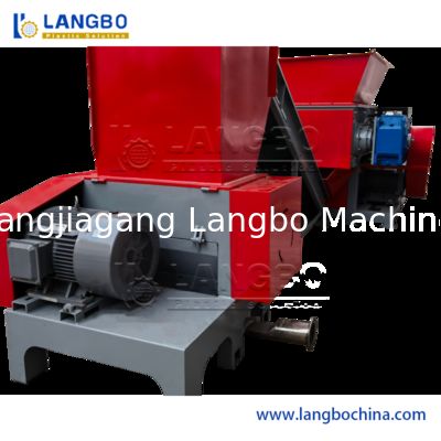 Máquina trituradora de residuos sólidos de plástico y papel de doble eje para trabajo pesado, trituradora de láminas duras de PP/Pet para la industria del tratamiento de residuos