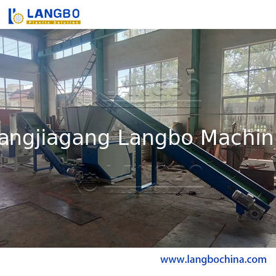 PE HDPE LDPE triturador de reciclaje de plástico trituradora de mascotas trituradora de PP reciclaje de plástico de alta calidad 1000kg/h trituradora de doble eje