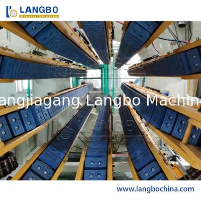 El PE plástico de alto rendimiento PP instala tubos la línea de la protuberancia