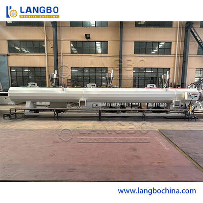 Vacío plástico de alta velocidad grande de la calibración del tubo de Ppr del HDPE de la máquina del tubo de la ISO Capataiy