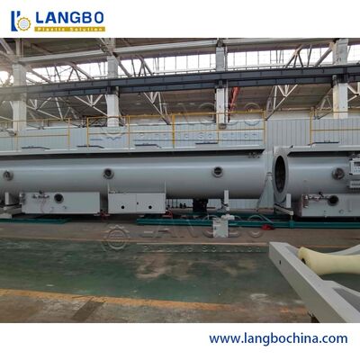 El PE plástico de alto rendimiento PP instala tubos la línea de la protuberancia