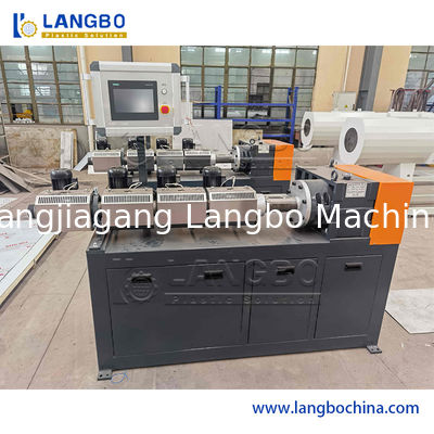 Capacidad del extrusor de solo tornillo del tubo del PE alta 210KW 75/38