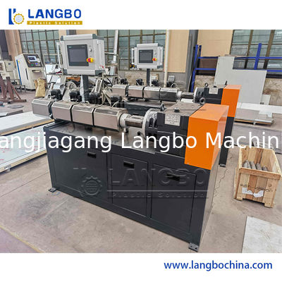 Máquina de reciclaje plástica del extrusor de la aprobación del ISO, sola máquina del extrusor del PE