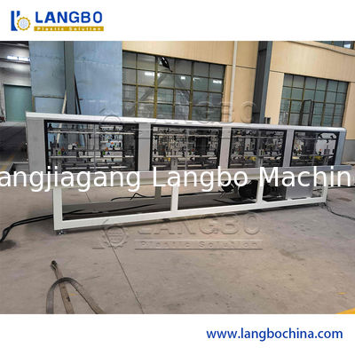 Línea de producción de extrusión de tubos de suministro de agua, gas y petróleo de plástico PE HDPE PPR Máquina de extrusión de tornillo único