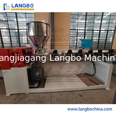 Capacidad del extrusor de solo tornillo del tubo del PE alta 210KW 75/38