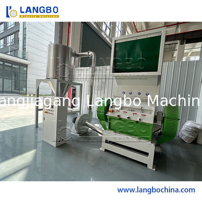 500-1000 Kg/H Crushing Capacity Powerful Plastic Recycling Crusher Machine for Plastic Pipes