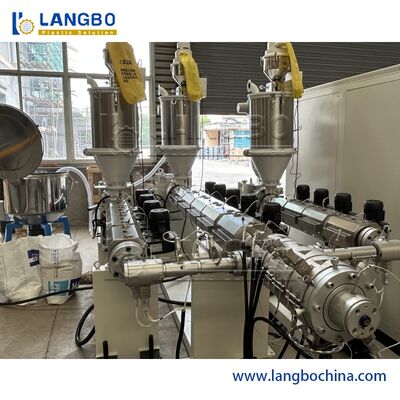 Línea de múltiples capas 16m m - 63m m 180kg/PLC de la protuberancia del tubo de Ppr de H