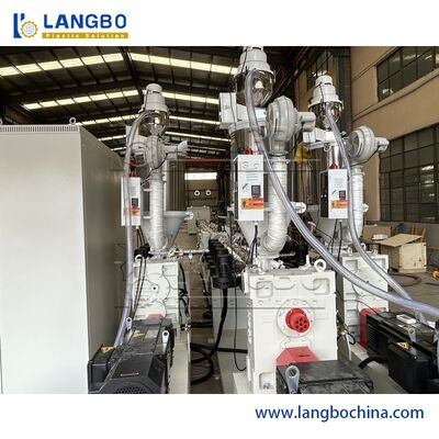 Línea de múltiples capas 16m m - 63m m 180kg/PLC de la protuberancia del tubo de Ppr de H