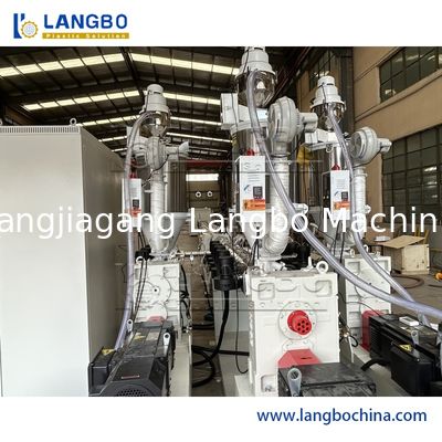 Línea de múltiples capas 16m m - 63m m 180kg/PLC de la protuberancia del tubo de Ppr de H Siemens