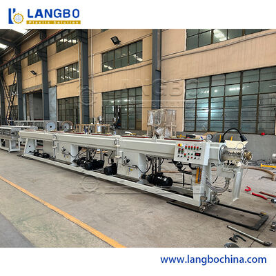 Vacío plástico de alta velocidad grande de la calibración del tubo de Ppr del HDPE de la máquina del tubo de la ISO Capataiy