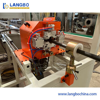 Línea de extrusión de tuberías PPR de gran diámetro con velocidad de producción de 12 m/min y control PLC