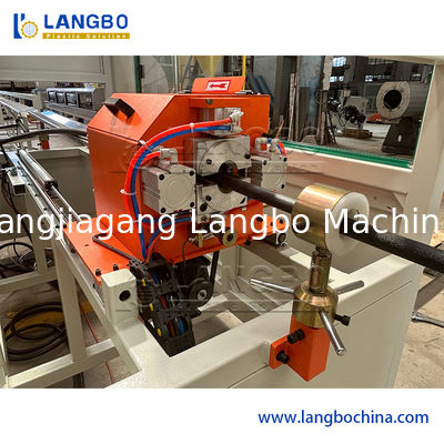 Línea de extrusión de tuberías PPR con salida de 180 kg/h, coextrusión de 3 capas y control PLC SIEMENS