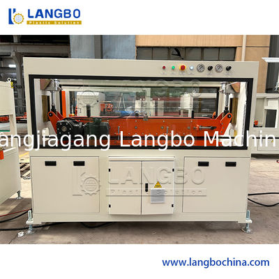 Línea de extrusión de tuberías PPR con salida de 180 kg/h, coextrusión de 3 capas y control PLC SIEMENS