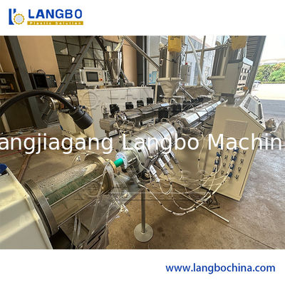 Línea de extrusión de tubería de 20 mm, 25 mm, 32 mm, 40 mm, 50 mm, 63 mm, 75 mm, 90 mm y 110 mm de PE/PP/PVC/PPR, extrusora de tubos de plástico, máquina de fabricación