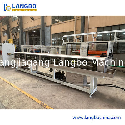 Línea de extrusión de tuberías PPR con salida de 180 kg/h, coextrusión de 3 capas y control PLC SIEMENS