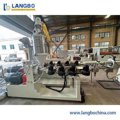 Línea de extrusión de tuberías PPR de gran diámetro con velocidad de producción de 12 m/min y control PLC