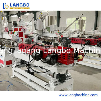 Máquina de fabricación y producción por extrusión de tubería corrugada de doble y simple pared de plástico HDPE PE PVC PP