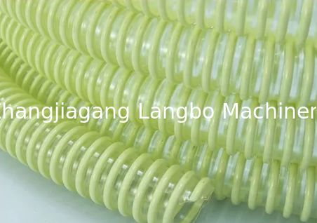 PE HDPE Single Wall Corrugated Pipe Machine / Plastic Corrugated Tube Culvert Extruder