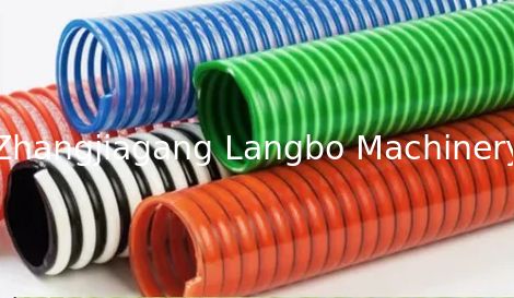 Máquina de tubería corrugada de plástico de alta velocidad / Extrusora de tubos corrugados