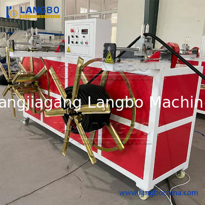 Máquina de fabricación y producción por extrusión de tubería corrugada de doble y simple pared de plástico HDPE PE PVC PP