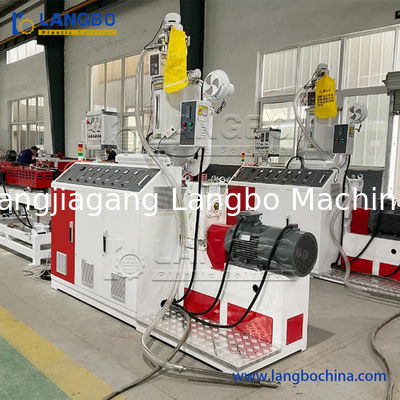 Máquina de fabricación y producción por extrusión de tubería corrugada de doble y simple pared de plástico HDPE PE PVC PP